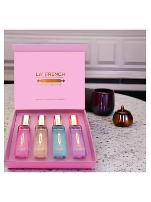 La French Mood Perfume Gift Set For Men & Women (Euphoria, Invoke, Mood Swing & Happiness) 4X20Ml image